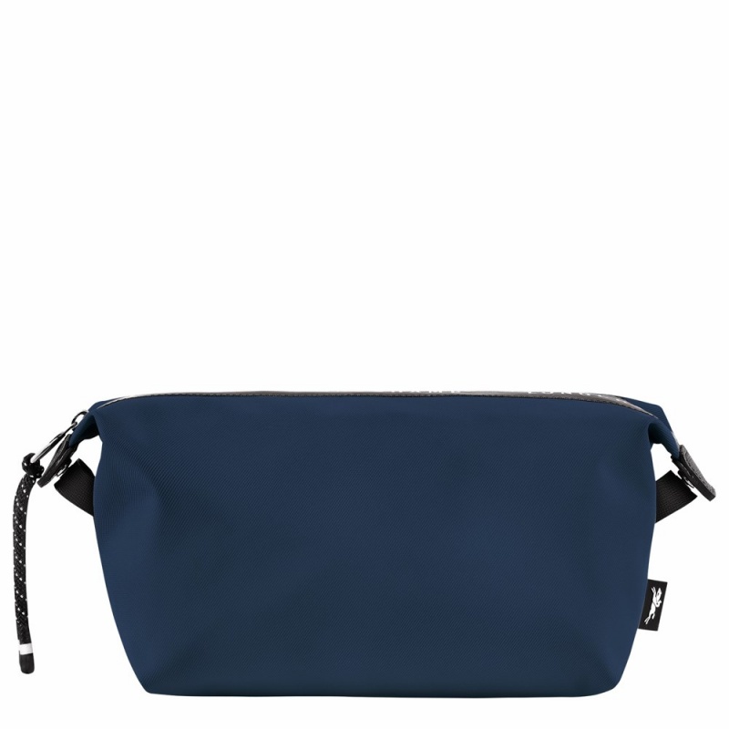 Navy Longchamp Le Pliage Energy Men's Toiletry Bags